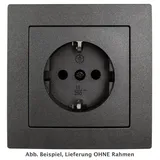 McPower Schuko-Steckdose Flair Anthrazit