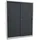 Pavoy Schiebetürenschrank, 1950x1500x600 mm, 8 Böden verzinkt, RAL 7035/7016