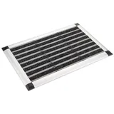 bomoe AluGant Alu-Fußmatte 40x60cm Silber