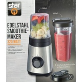 STAR Q Edelstahl Smoothie Maker 320 W 4 flügeliges Schneidemesser Eiscrusher