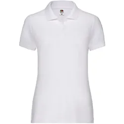 Damen Polo-Shirt "F517" - XXL - white