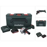 Metabo WB 18 LT BL 11-125 Quick Akku Winkelschleifer 18 V 125 mm Brushless + 1x Akku 4,0 Ah + Ladegerät + metaBOX