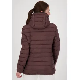 Lpo Steppjacke "GILMOUR MELVILLE VI Women", Damen, Gr. 36 (S), braun, 100% Polyester, figurbetont hüftbedeckend, mit innenliegendem Gummizug, Jacken Steppjacke, auch in Großen Größen erhältlich