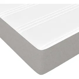 vidaXL Taschenfederkernmatratze Hellgrau 160 x 200 cm H3