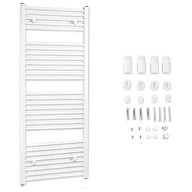 Buderus Badheizkörper 1220 x 550 mm 615 W weiß Standardanschluss