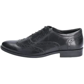 Hush Puppies Herren Oaken Brogues, Schwarz (Black Black) - 43 EU