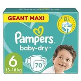 PAMPERS Baby-Dry Taille 6 - 70 Couches