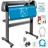 Vevor Schneideplotter 870 mm Folienschneider Vinylschneidemaschine, Plotterschneider, Max. Schneidbreite 780 mm, Schnittdruck 500g, Geschwindigkeit 800 mm/s, Hobbyplotter Speicher 128K-2M, Signmaster