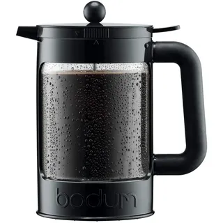 Bodum Bean 1,5 l 12 Tassen Schwarz/Transparent