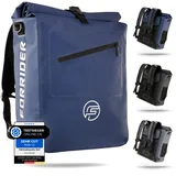 Forrider 3in1 Fahrradtasche für Gepäckträger mit Rucksack Wasserdicht 27L I Gepäckträgertasche Reflektierend I Sattel Tasche fürs Fahrrad