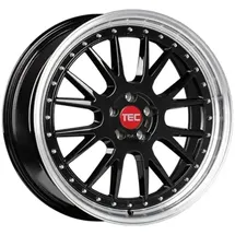 TEC Speedwheels GT EVO 8,0 x 18 4 x 108 ET18 MB65,1 Schwarz