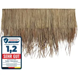 10x Palmendach Palmpaneel 148 cm breit 100% Naturmaterial