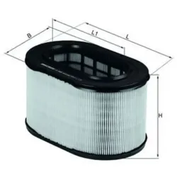 Luftfilter MAHLE LX 669