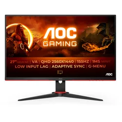 AOC Gaming Q27G2E/BK - G2 Series - LED-Monitor - Gaming - 68.6 cm (27")