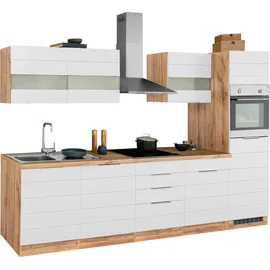 kochstation Küchenzeile KS-Luhe 300 cm weiß