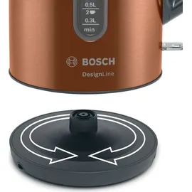 Bosch DesignLine TWK4P 439 kupfer