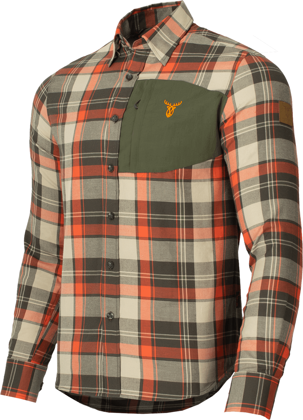 Pirscher Gear Field Hemd (Tangy Orange), Größe 4XL