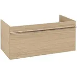 Villeroy & Boch Venticello Waschtisch-Unterschrank A93501VJ 95,3 x 42 x 50,2 cm, Griff Chrom, nordic oak