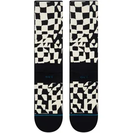 Stance Wave Check Crew Socken 1er Pack Schwarz 43-47