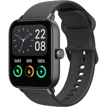 Bea-fon SmartWatch 101 BT 40 mm Kunststoffgehäuse schwarz Sportarmband schwarz M