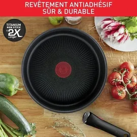 Tefal Ingenio Daily Chef Kochgeschirr 10 p, Induktion, Antihaftbeschichtung, Pfanne