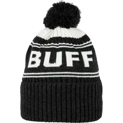 Mütze Unisex Knitted Fleece Hat Beanie SCHWARZ|WEISS Einheitsgröße