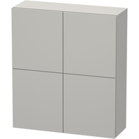 Duravit L-Cube Halbhochschrank mit 2 Türen, LC116700707
