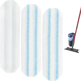 yangyuqi Stück für Vileda H2PrO Bodenwischer Ersatzbezug, Mikrofaser Wischmopp Bezug für alle Hartböden, Maschinenwaschbar (Neu, Verbessert)