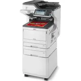MC853dnct (grau/schwarz, USB/LAN, WLAN, Kopie, Scan, Fax, Duplex (Druck), Duplex (Scan)) - Schwarz/Weiß