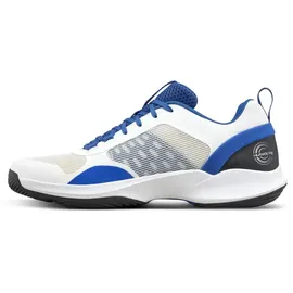 Wilson Hurakn Pro V2 Padelschuhe - White / Deja Vu Blue / Black - EU 49 Blau, Weiss