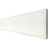 Lecom Aufputz LED Panel Deckenleuchte Quadrat 40 Watt-Eckig 120x30 cm inkl. Aufbaurahmen Warmweiß