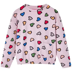 Kinder-Sweatshirt Rosa 128