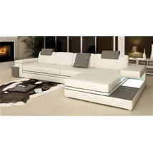JVmoebel Ecksofa Polster Couch Sofa Wohnlandschaft Sitz Eck Garnitur Leder Textil PHM88 w
