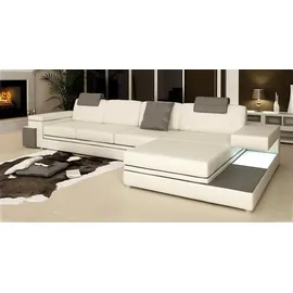 JVmoebel Ecksofa Polster Couch Sofa Wohnlandschaft Sitz Eck Garnitur Leder Textil PHM88 w