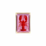 Giftcompany Love Plates Glasteller M rosa/rot
