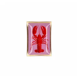 Giftcompany Love Plates Glasteller M rosa/rot