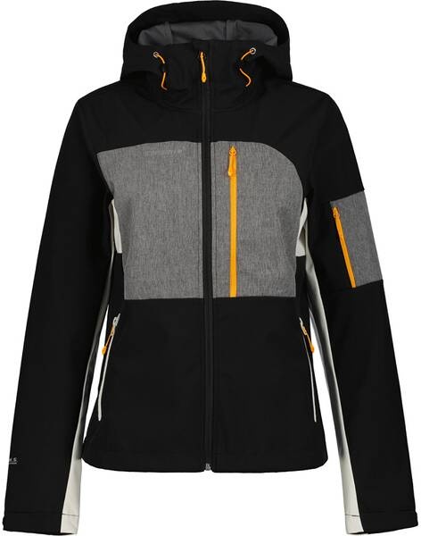 ICEPEAK Damen Funktionsjacke BURLEY, SCHWARZ, 44