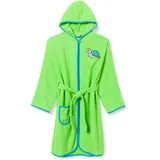 Playshoes Unisex Kinder Frottee-bademantel Morgenmantel, Schildkröte, 122-128 EU