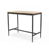 Niehoff Bartisch Luna 135 x 70 cm Teak/Grau