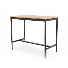 Niehoff Bartisch Luna 135 x 70 cm Teak/Grau