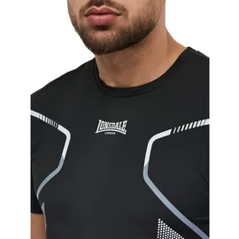 Lonsdale Bewick Trainingsanzug - Black / Silver - XL