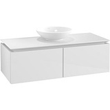 Villeroy & Boch Legato Waschtischunterschrank B60900DH 120x38x50cm, Glossy White