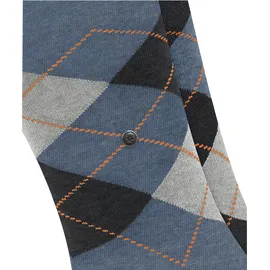 Burlington Everyday Argyle Socken 2 Paar Blau Einheitsgröße 40-46