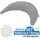 Theraline Reisekissen Bambus 140 cm Meliert Grau
