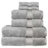 Christy SUPREME Handtuchset 6-tlg. silber