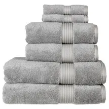 Christy SUPREME Handtuchset 6-tlg. silber