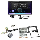 JVC KW-DB95BT Bluetooth DAB CD USB Einbauset für Mercedes Sprinter W906 Crafter