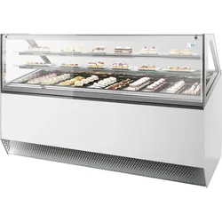 NordCap Kuchenvitrine MILLENNIUM 2.0 GE PASTRY 220 H117