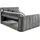 MID.YOU Boxspringbett 180 x 200 cm H2 Grau
