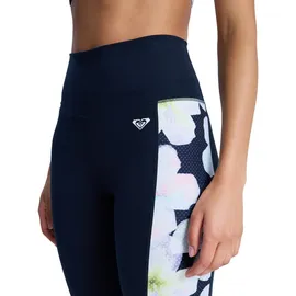Roxy Heart Into It Leggings Klassisch Schwarz L